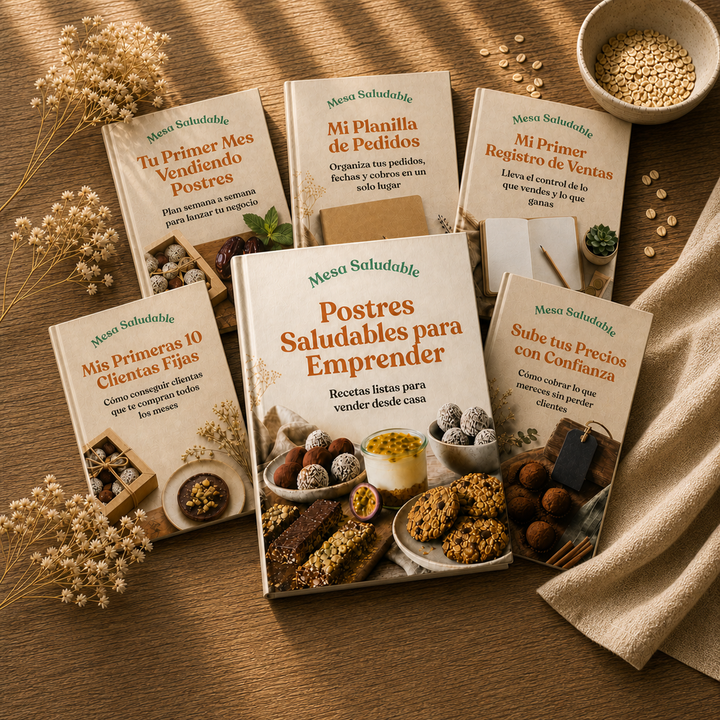 Bundle Postres Saludables para Emprender